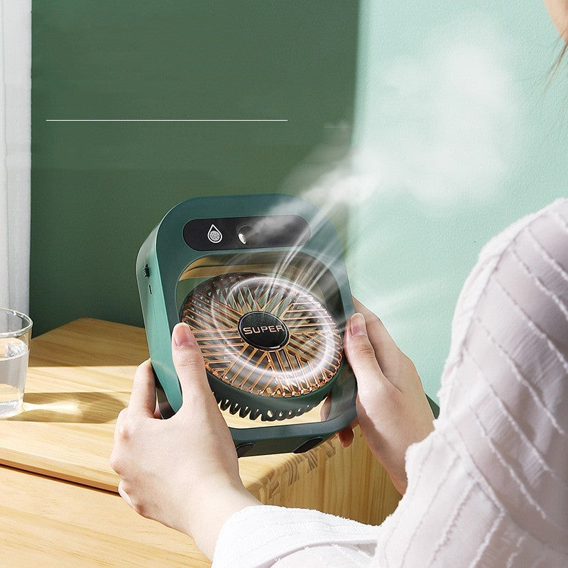 Quiet USB powered desk fan, compact and portable, by Stornex.store